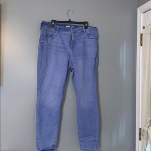 Old navy rockstar super skinny high rise jeans